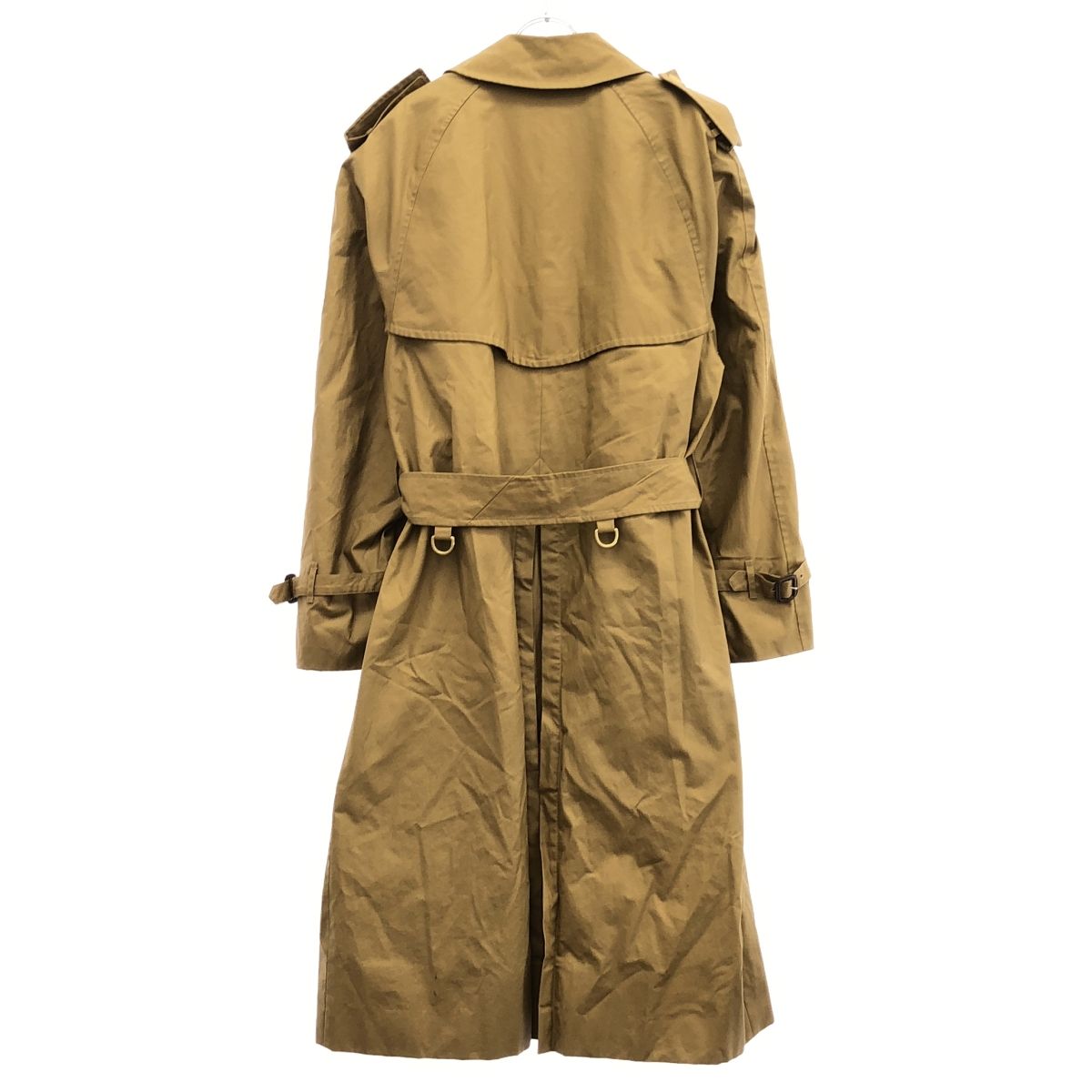 GRENFELL グレンフェル BEAMS別注 WINDSOR オイルドコットン ライナー付き トレンチコート ベージュ 40