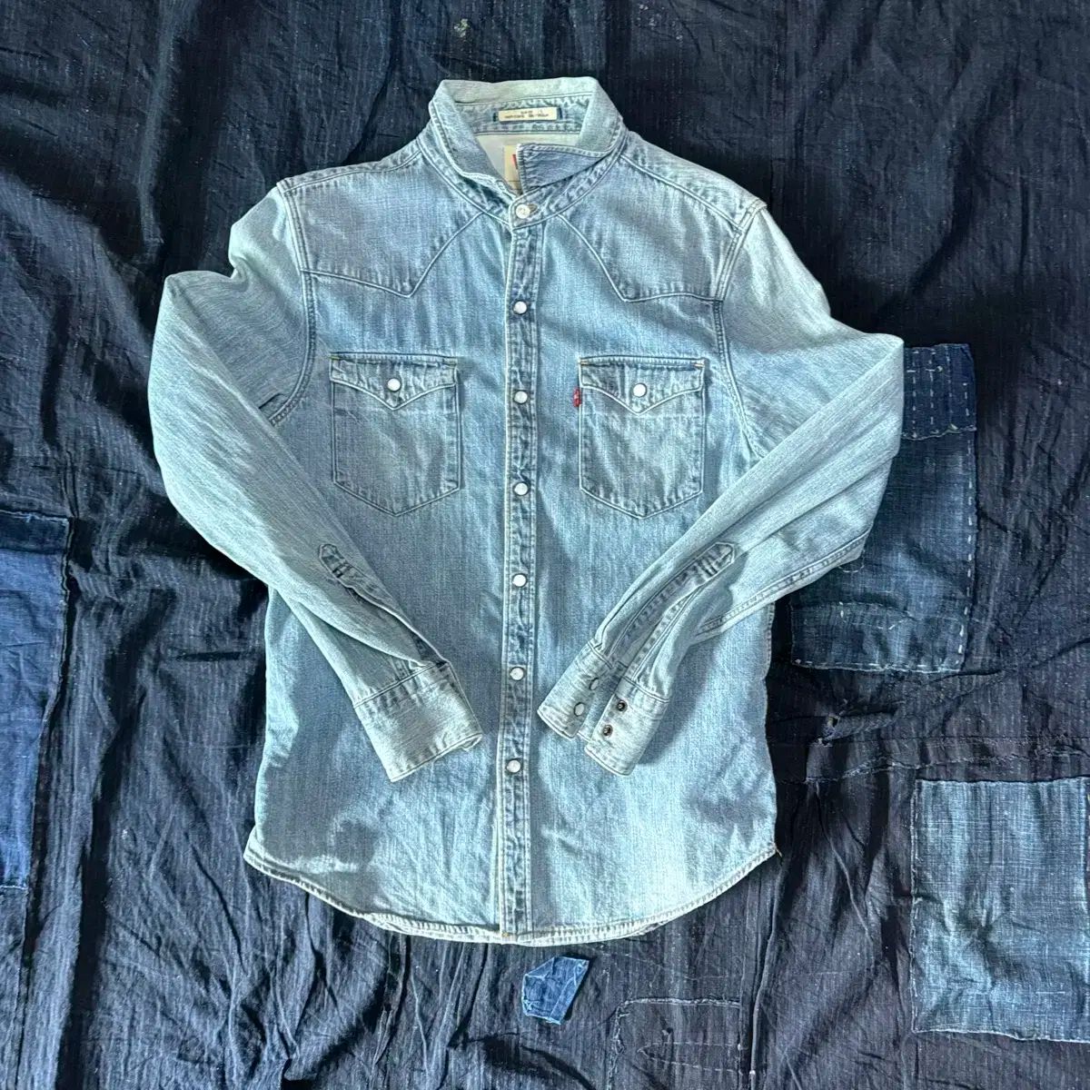 リーバイス デニム ウェスタン シャツ S