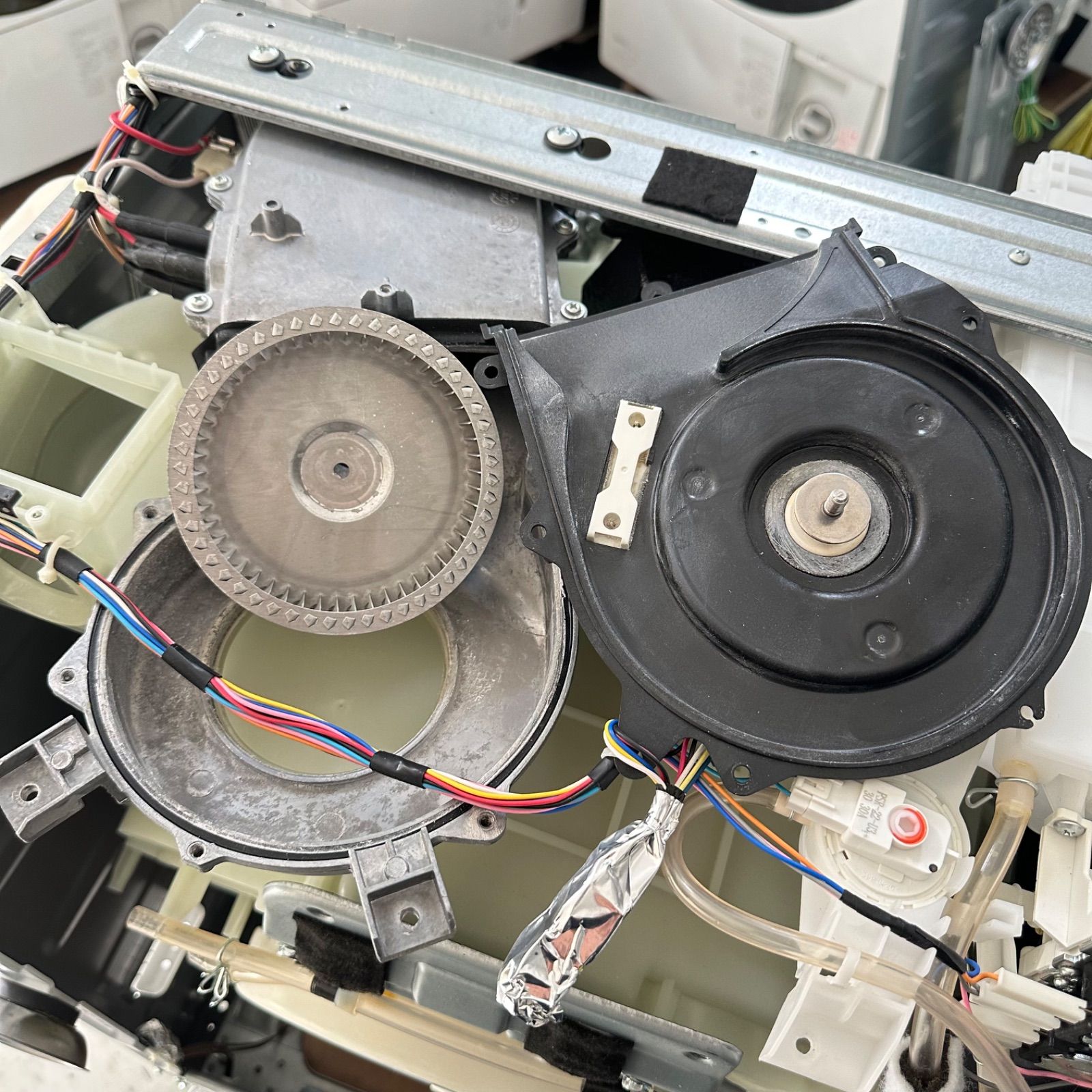 SHARP ES-S7H-WL 2023年製 ドラム式洗濯機 分解洗浄 - メルカリ