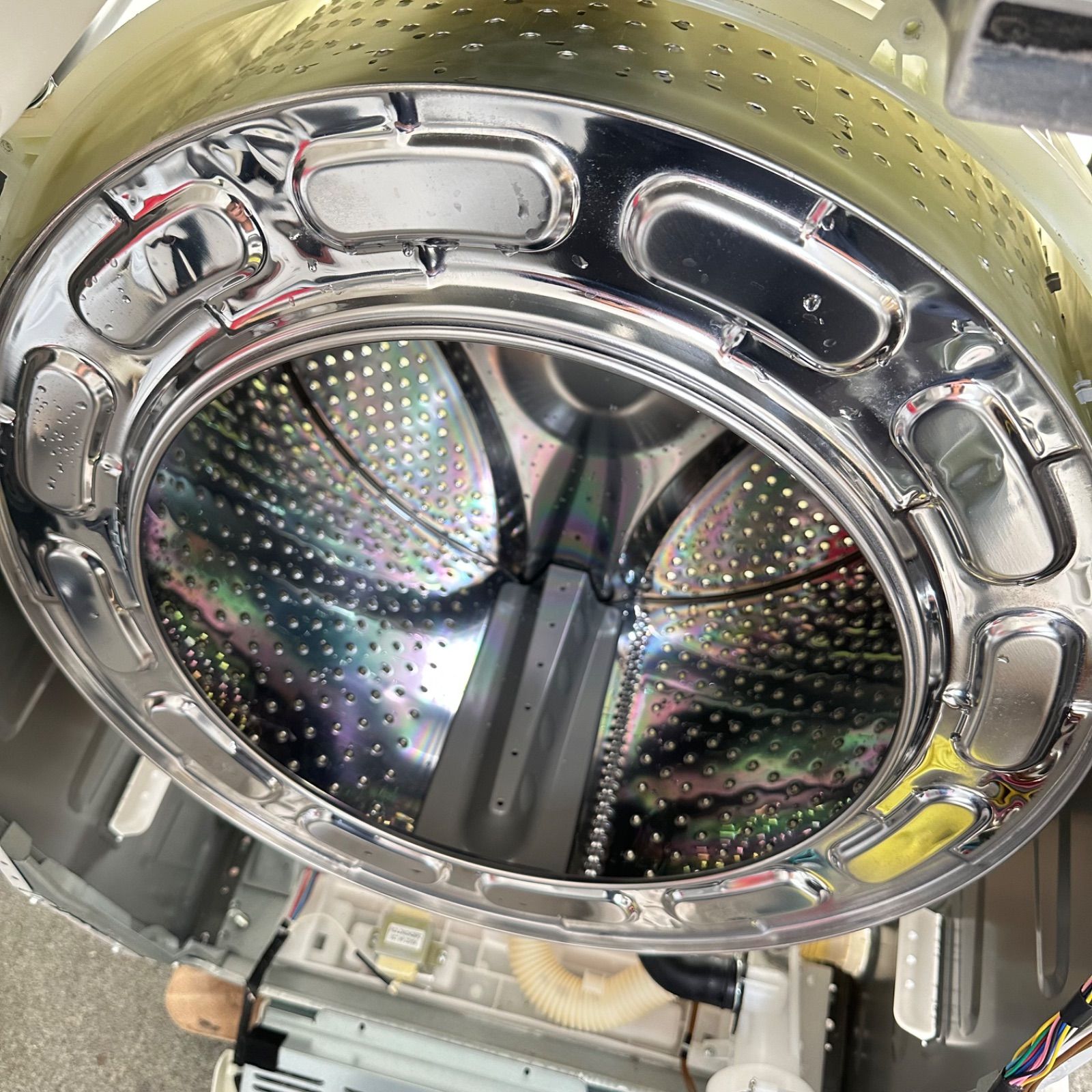 SHARP ES-S7H-WL 2023年製 ドラム式洗濯機 分解洗浄 - メルカリ