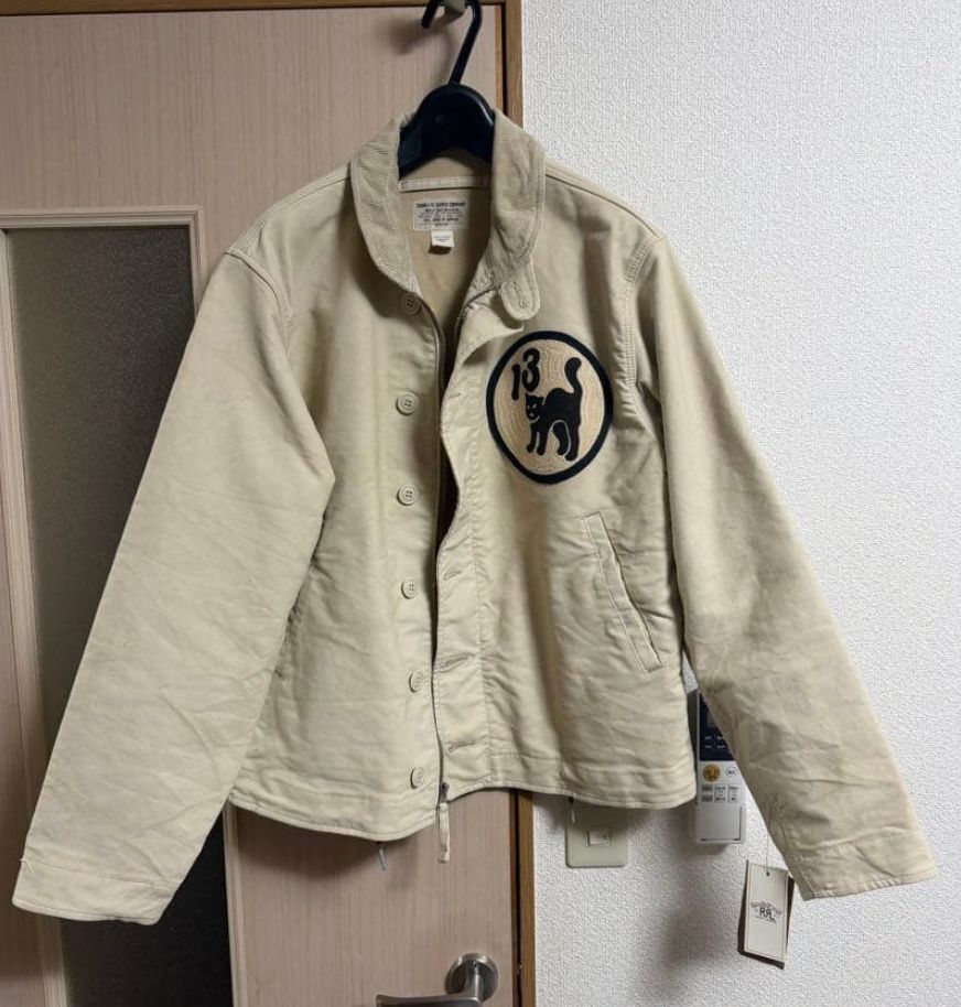 RRA ダブルアールエル エクリュ デッキジャケット Mサイズ