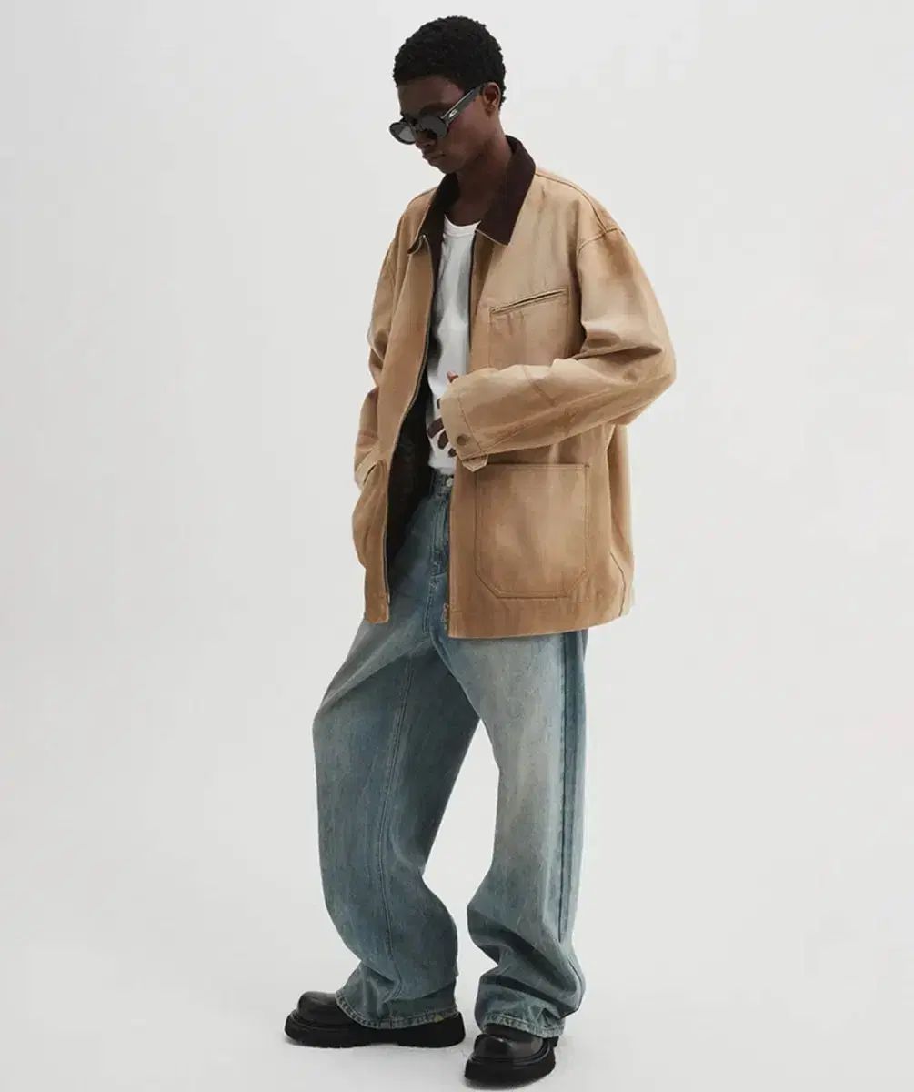 XL DNSR ヴィンテージ ウォーク ジャケット - ベージュ