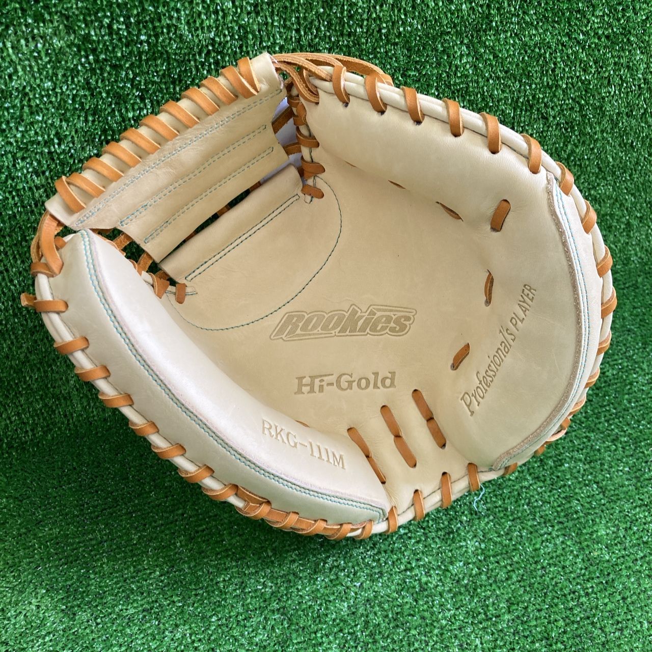 30％引 ハイゴールド 少年軟式用キャッチャーミット キャメル RKG 111 M