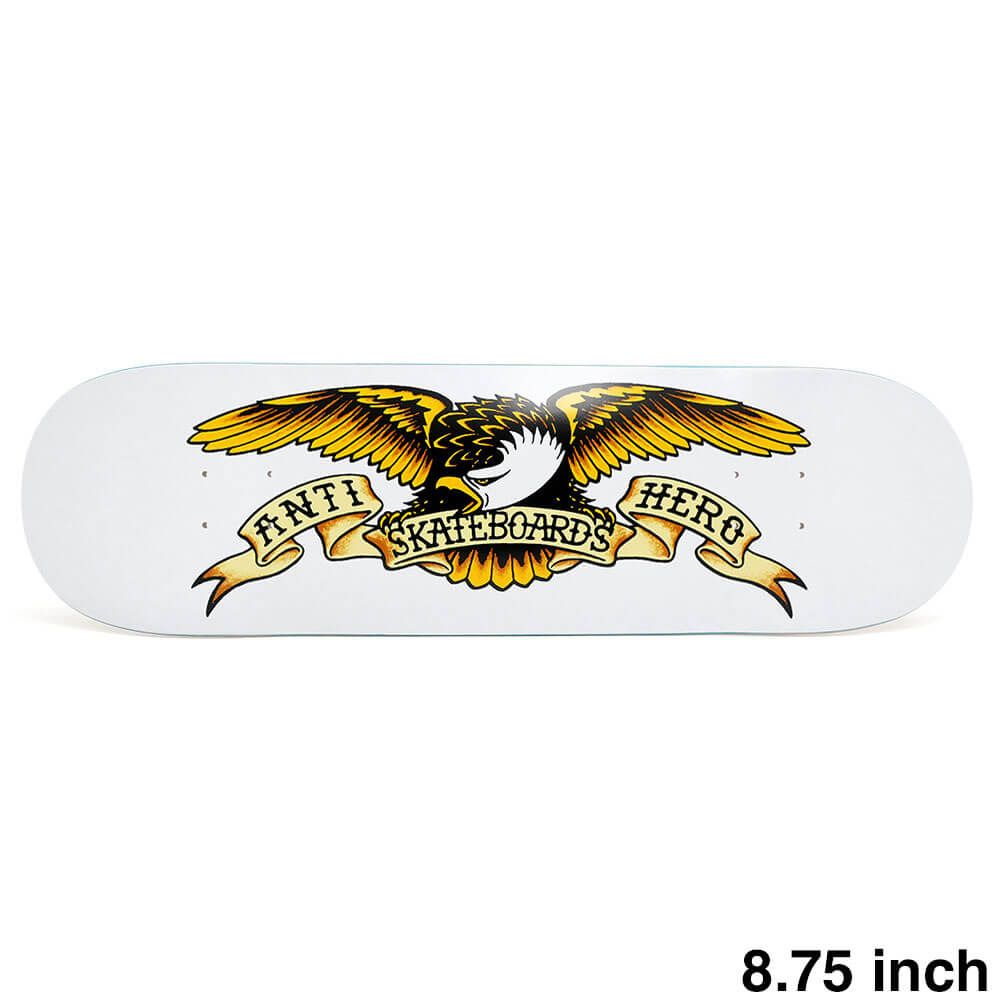 ANTIHERO DECK アンチヒーロー デッキ TEAM CLASSIC EAGLE 8.75 付属デッキテープ 11inch スケートボード スケボー