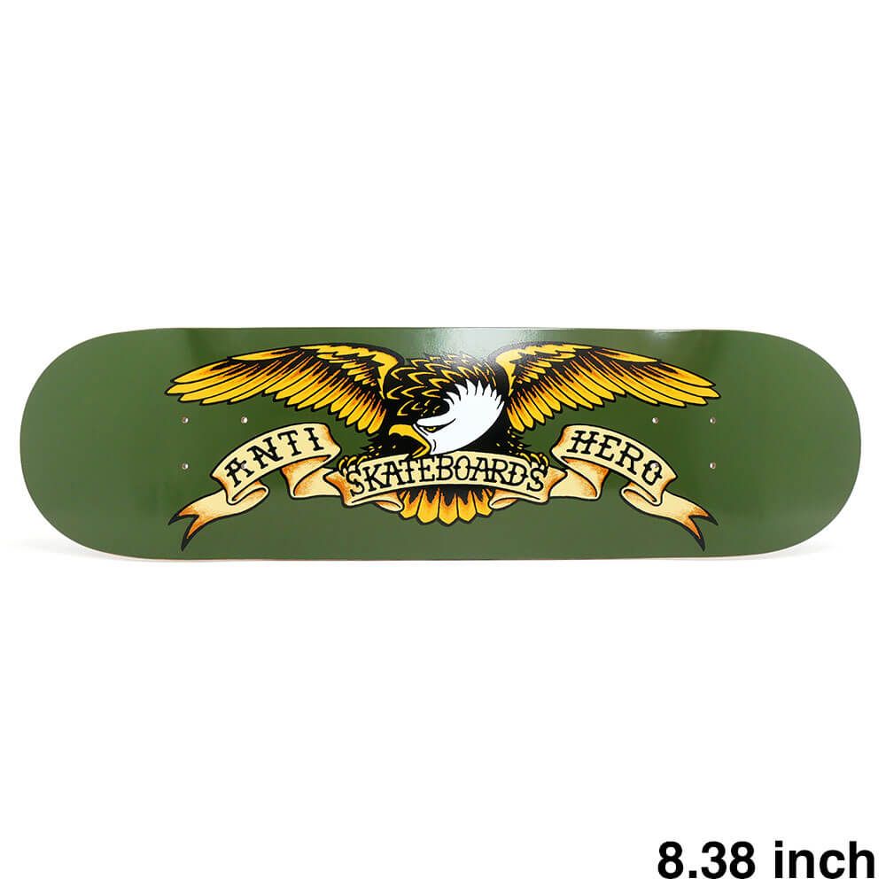 ANTIHERO DECK アンチヒーロー デッキ TEAM CLASSIC EAGLE 8.38 スケートボード スケボー