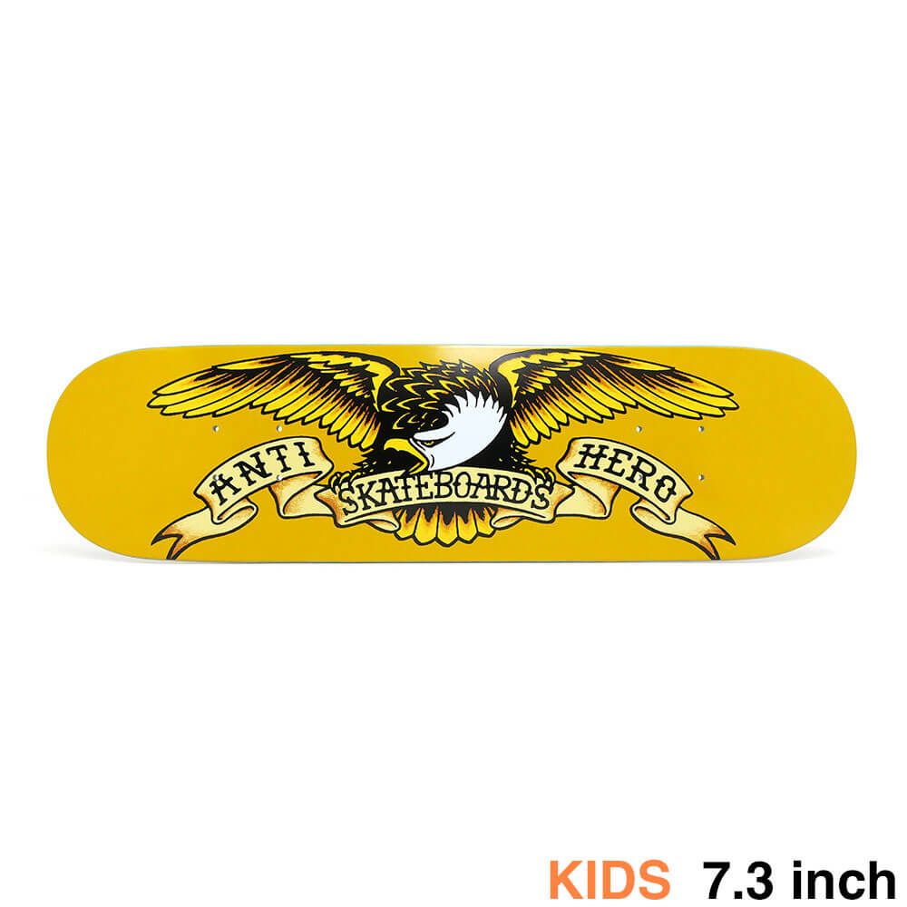 ANTIHERO DECK アンチヒーロー デッキ 子供用 TEAM CLASSIC EAGLE MINI 7.3 スケートボード スケボー