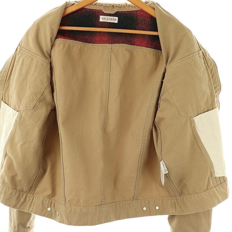 ナイスネス NICENESS Chino trucker jacket ジャケット ブルゾン