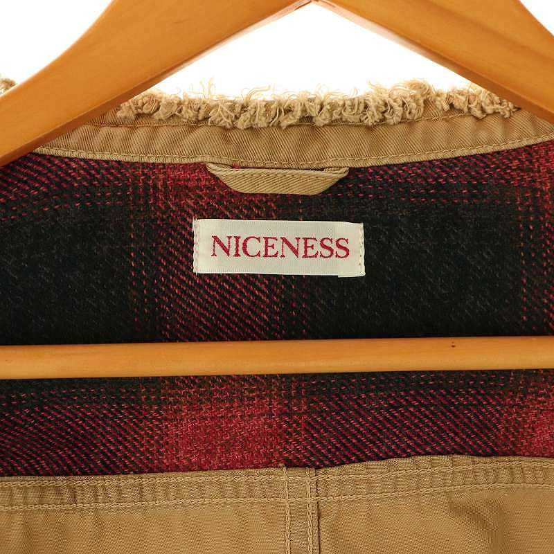 ナイスネス NICENESS Chino trucker jacket ジャケット ブルゾン