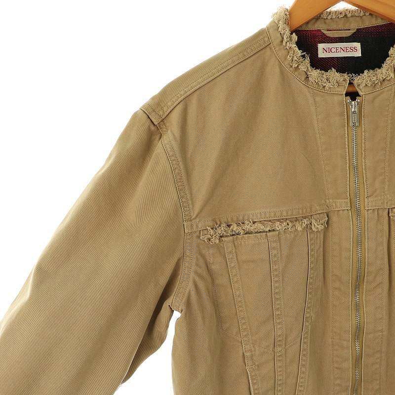 ナイスネス NICENESS Chino trucker jacket ジャケット ブルゾン