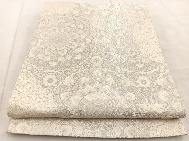 専用帯3670 3419 二点セット○服部織物謹製 桃山錦文様 高級 正絹 六通