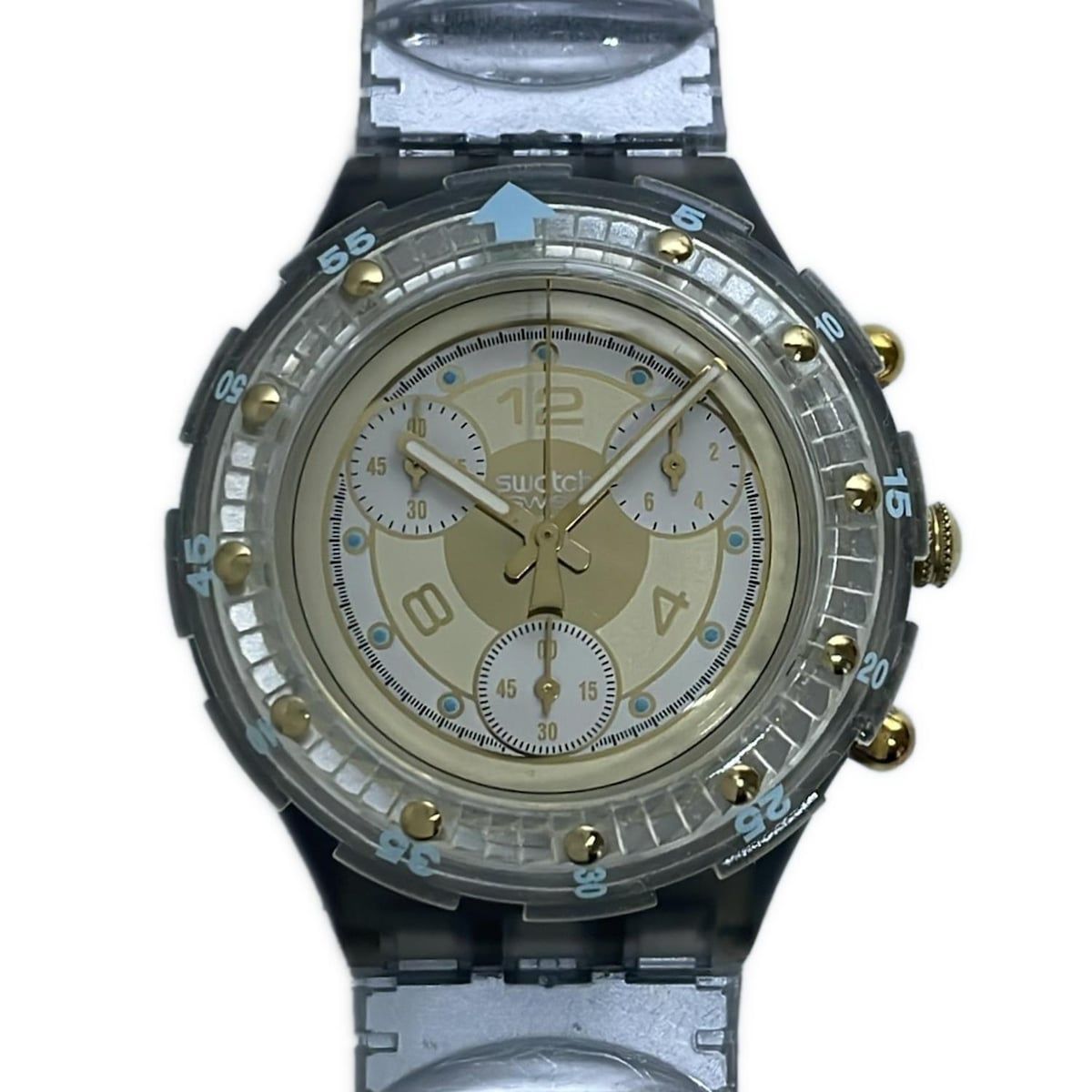 swatch(スウォッチ) 腕時計 Swatch Watch Mini Aquachrono Golden 