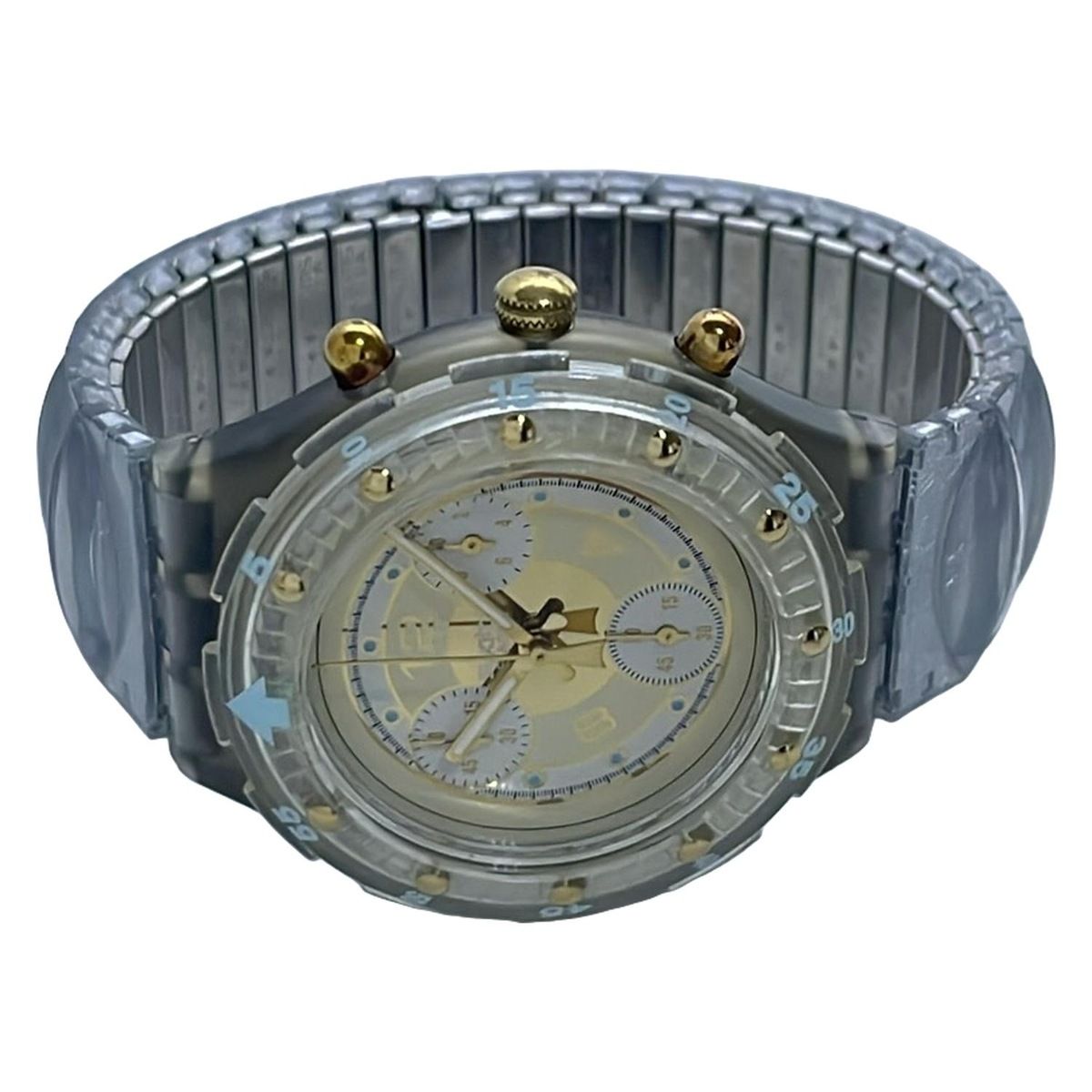 swatch(スウォッチ) 腕時計 Swatch Watch Mini Aquachrono Golden 