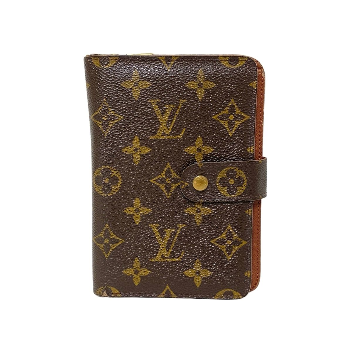 LOUIS VUITTON ルイヴィトン 2つ折り財布 モノグラム ポルトパピエジップ M61207 -