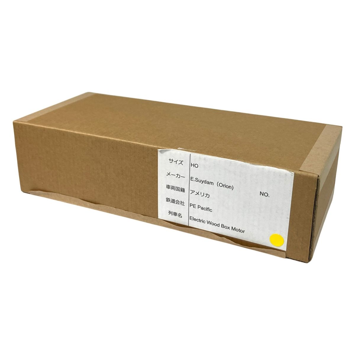 E Suydam パシフィック電鉄 WOOD BOX MOTOR 無塗装 HOゲージ 鉄道模型