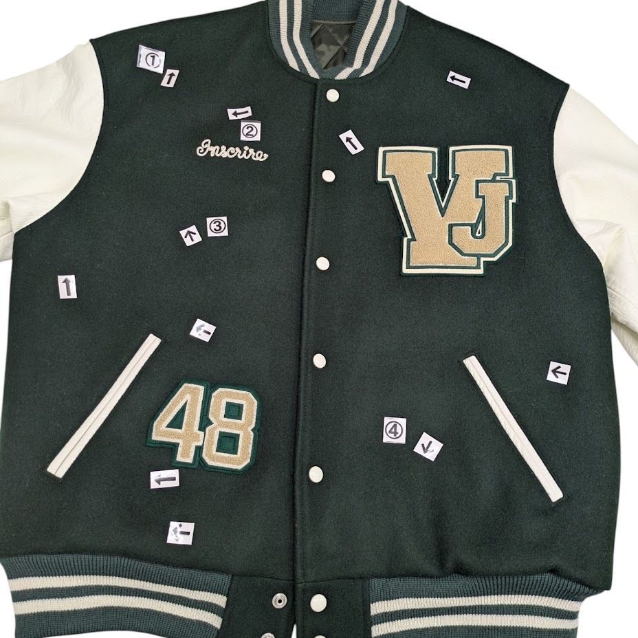 INSCRIRE アンスクリア 22AW VAN Stadium Jumper スタジアムジャケット