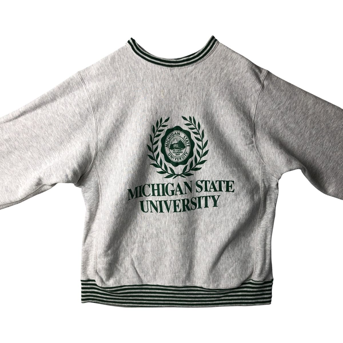 古着 90年代 MVP MICHIGAN STATE ミシガン州立大学 カレッジスウェット