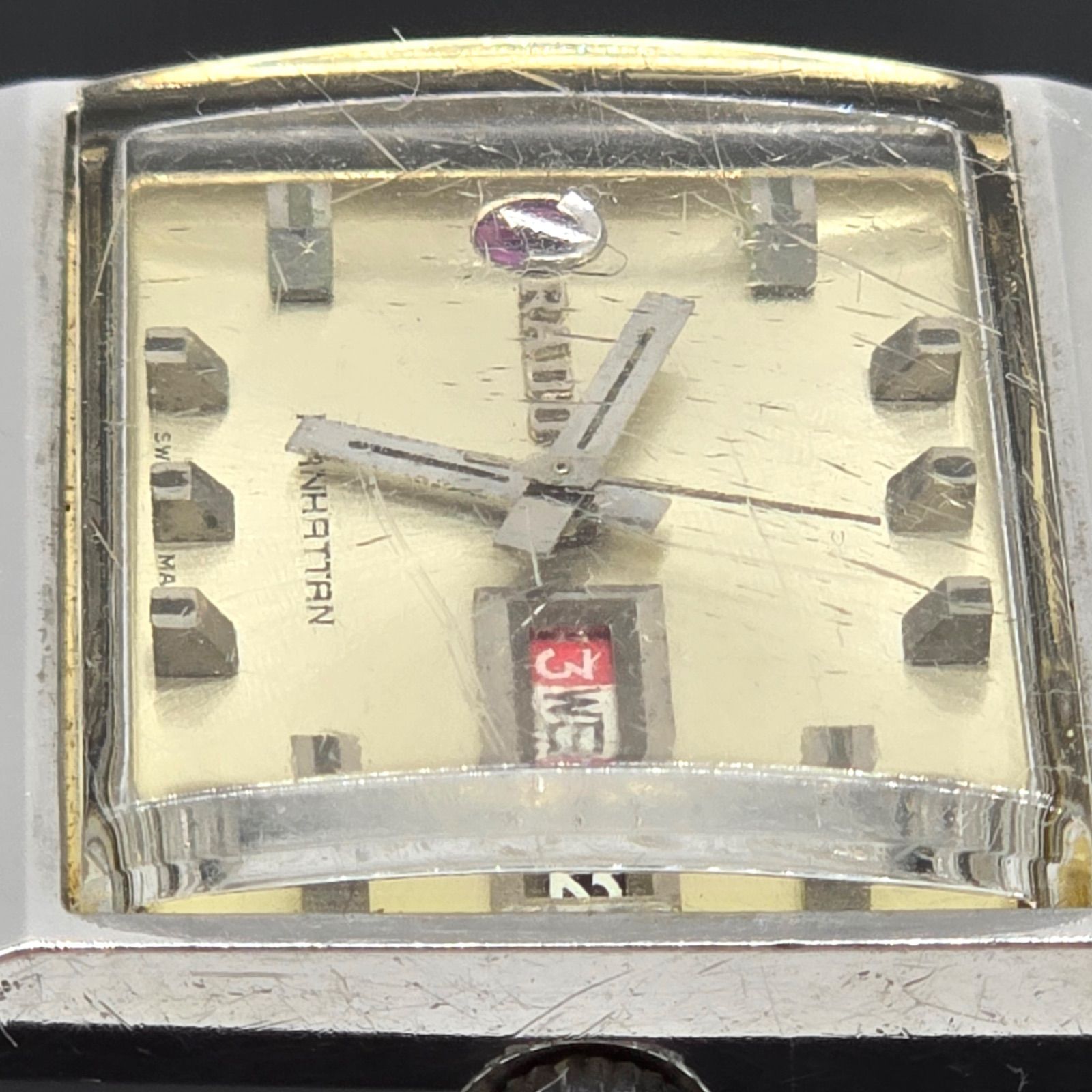 628/Rado ラドー マンハッタン アンティーク ビンテージ 自動巻 稼働