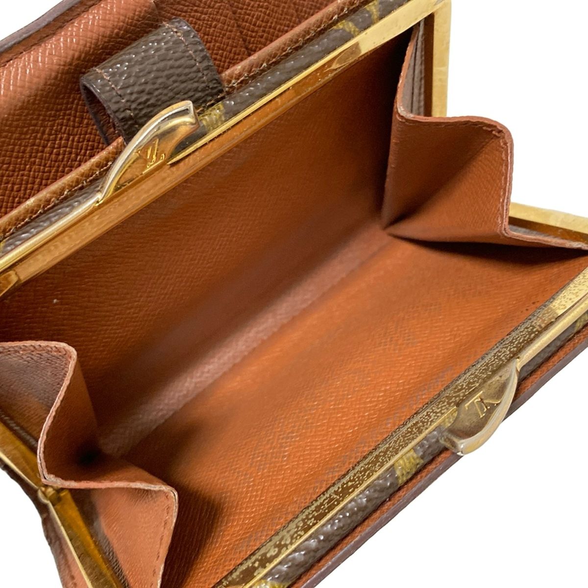  LOUIS VUITTON ルイヴィトン 2つ折り財布 モノグラム ポルトモネビエヴィエノワ M 61663 - レザー 二つ折り財布 折り財布