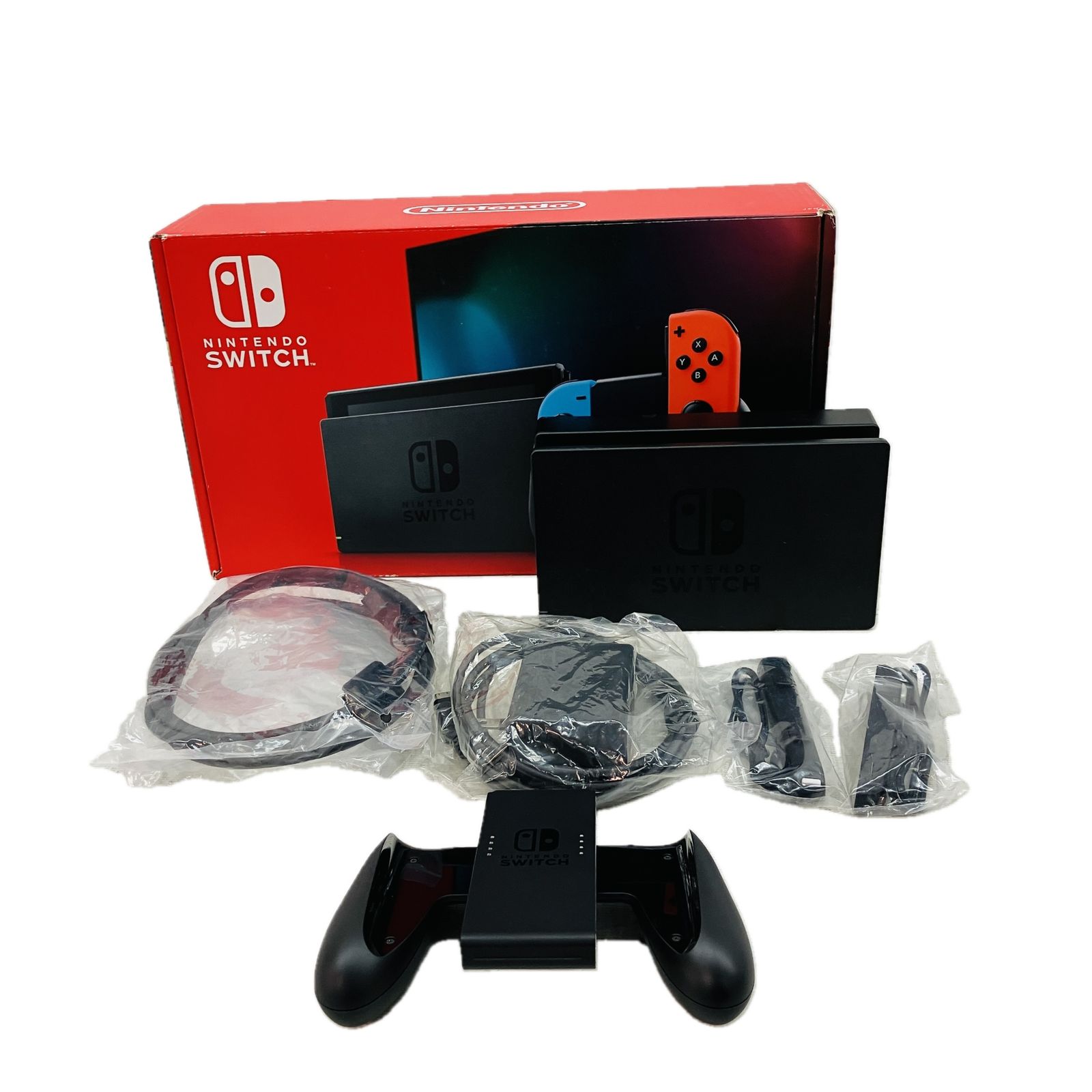 Nintendo Switch 本体 HAC-001 家庭用 ゲーム機 ネオンレッド ブルー 任天堂 スイッチ