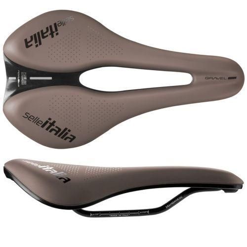 Selle Italia セライタリア サドル NOVUS BOOST EVO グラベル TM スーパーフロー ブラウン L