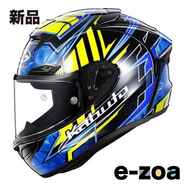 OGK オージーケー F 17 VELLIO ブルーイエロー L 17ウﾞェリオブルーイエローL 2653679