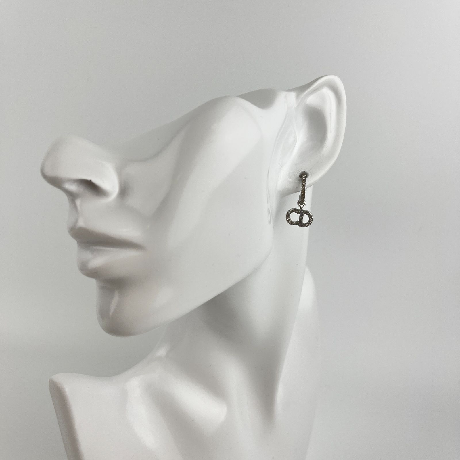 Christian Dior クリスチャンディオール ピアス シルバー ヴィンテージ レディース HIBUOCHI VINTAGE