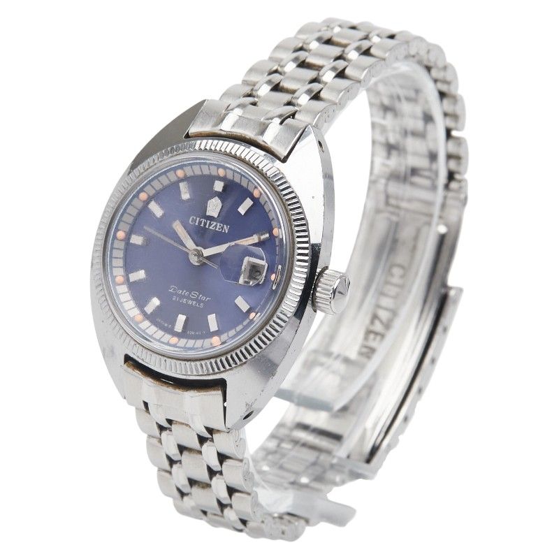 シチズン デイトスター ステンレススチール レディース CITIZEN 1-0241027