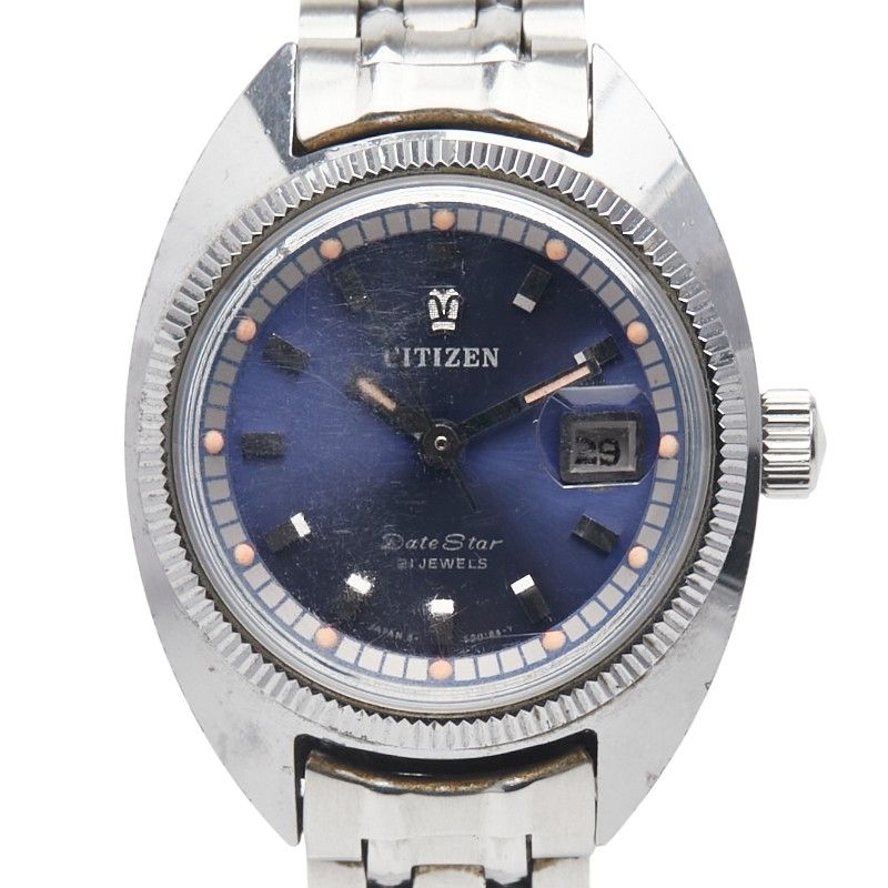 シチズン デイトスター ステンレススチール レディース CITIZEN 1 0241027