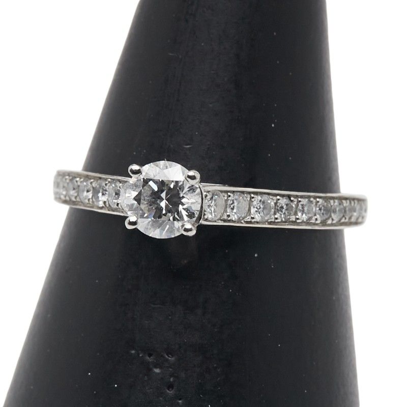 ヴァンクリーフ＆アーペル ロマンス リング 指輪 50 VCARG27600 Pt950 プラチナ レディース Van Cleef - Arpels 228-41794