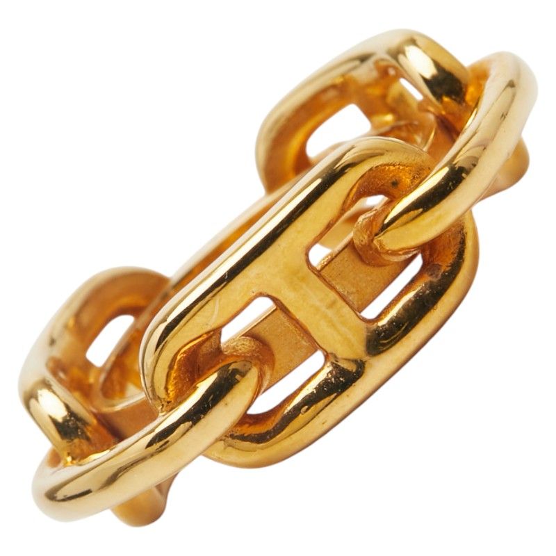 エルメス シェーヌダンクル ゴールド メッキ レディース HERMES 1-0242290