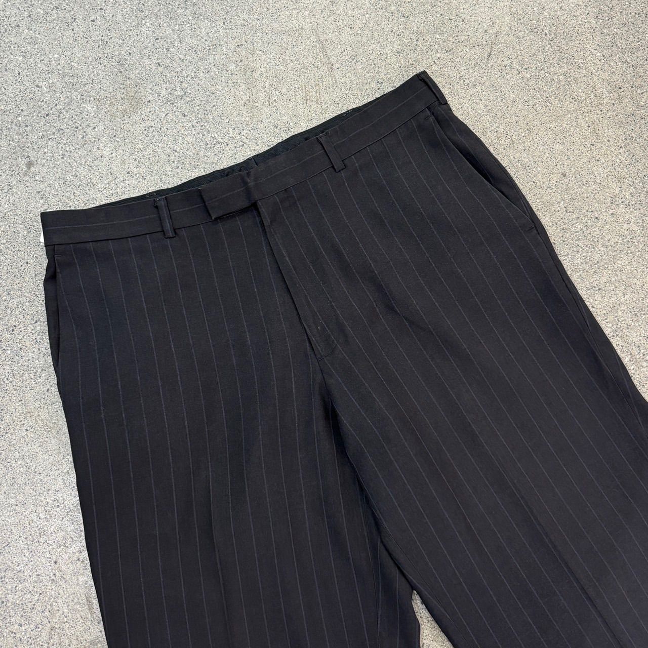 Perry Ellis Rayon Polyester Slacks W36 L32.5 Stripe