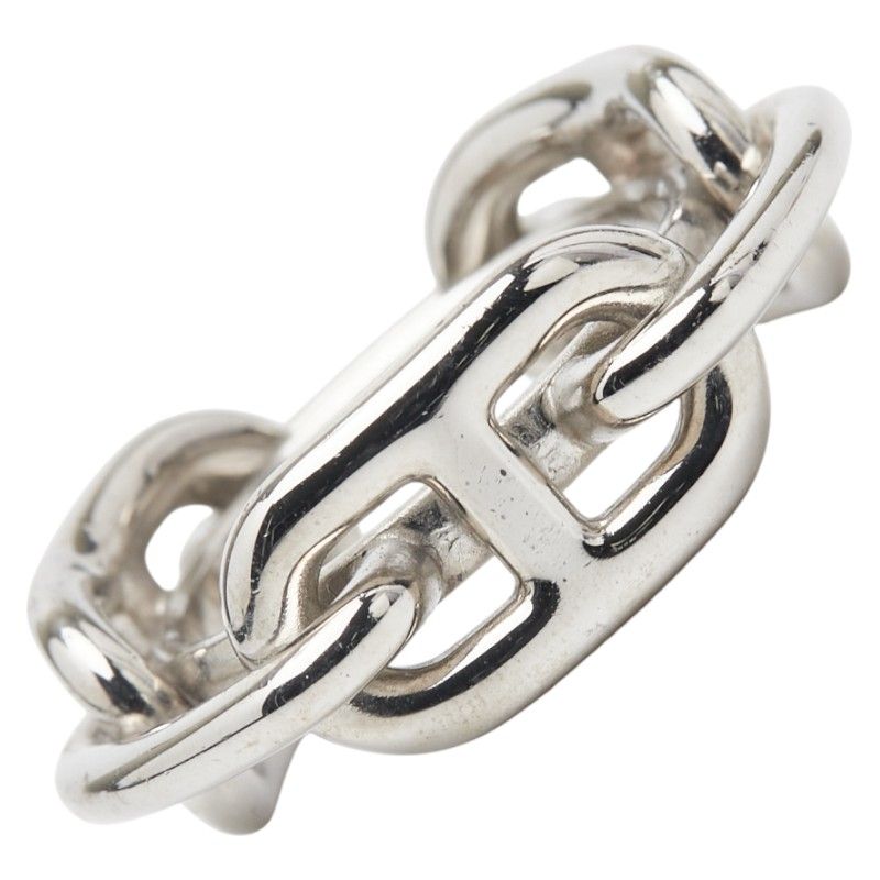 エルメス ルカデ シェーヌダンクル シルバー メタル レディース HERMES 1-0242291