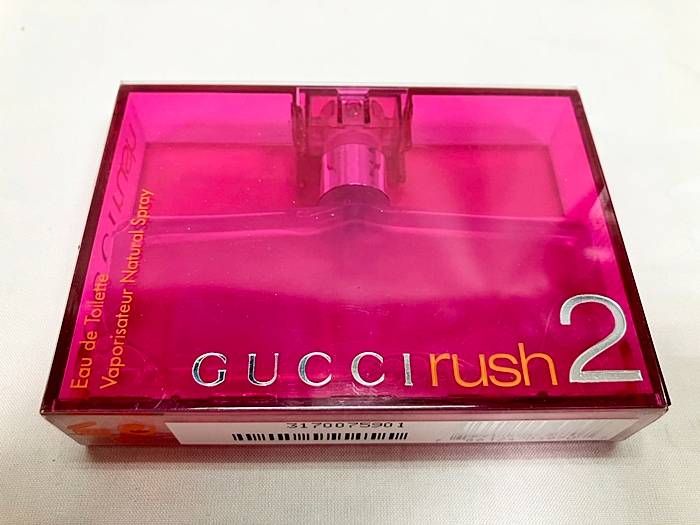 廃盤 品 グッチ ラッシュ2 オードトワレ 30 ml 残量約80