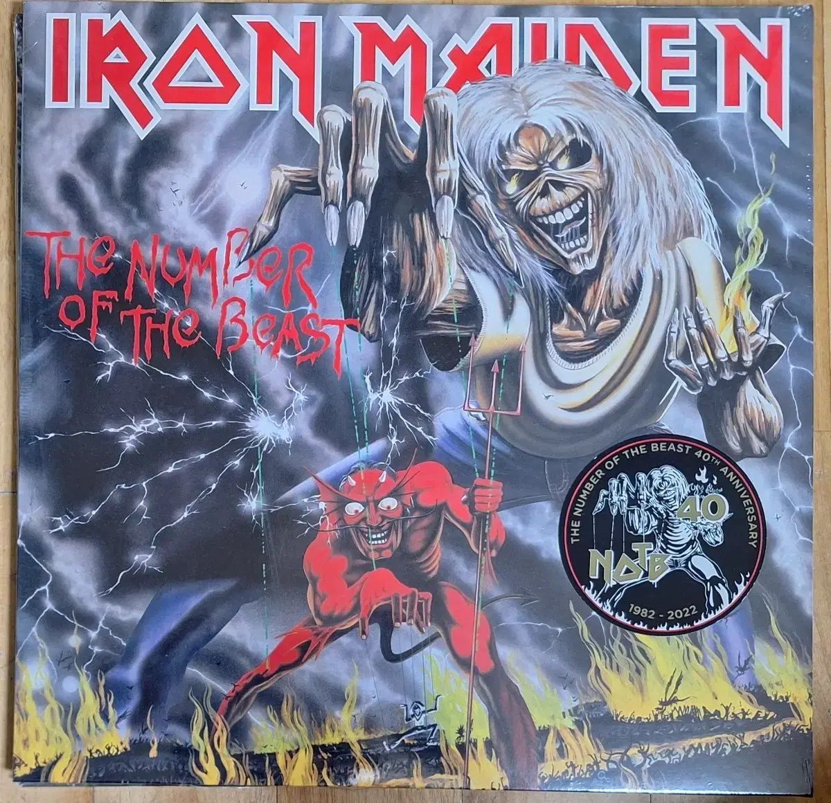 ドイツ盤 Iron Maiden LP