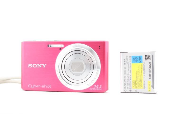SONY ソニー cyber-shot サイバーショット DSC-W 610 ピンク M8900#59