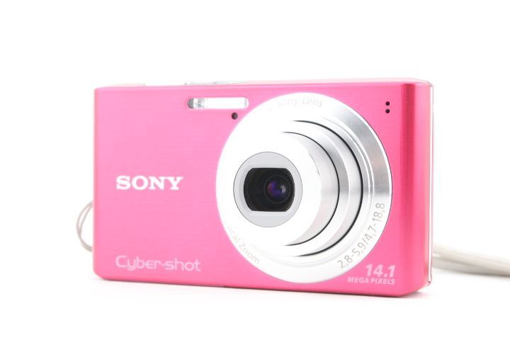 SONY ソニー cyber-shot サイバーショット DSC-W 610 ピンク M8900#59