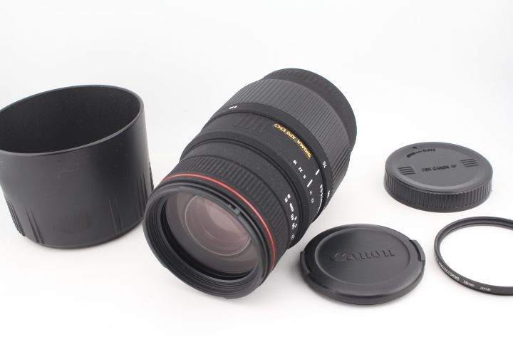 上 シグマ SIGMA APO 70-300mm F4-5.6 DG MACRO キヤノン CANON フィルター付 M8862#27
