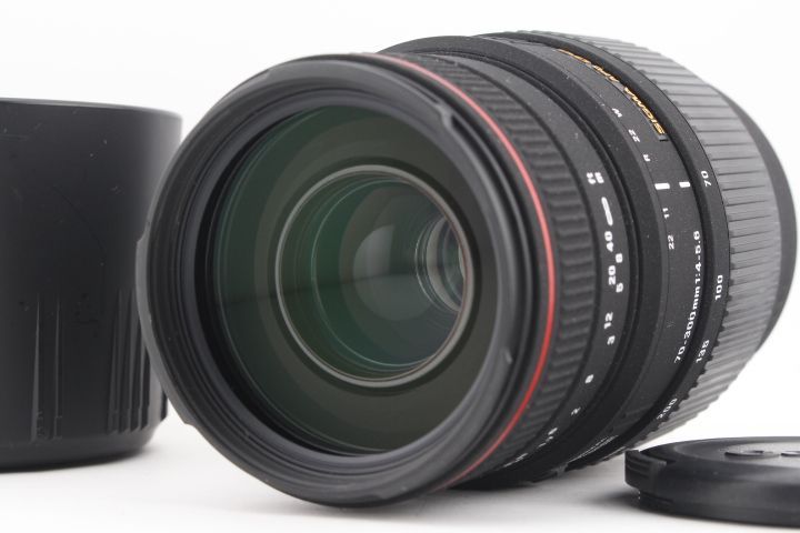上 シグマ SIGMA APO 70-300mm F4-5.6 DG MACRO キヤノン CANON フィルター付 M8862#27