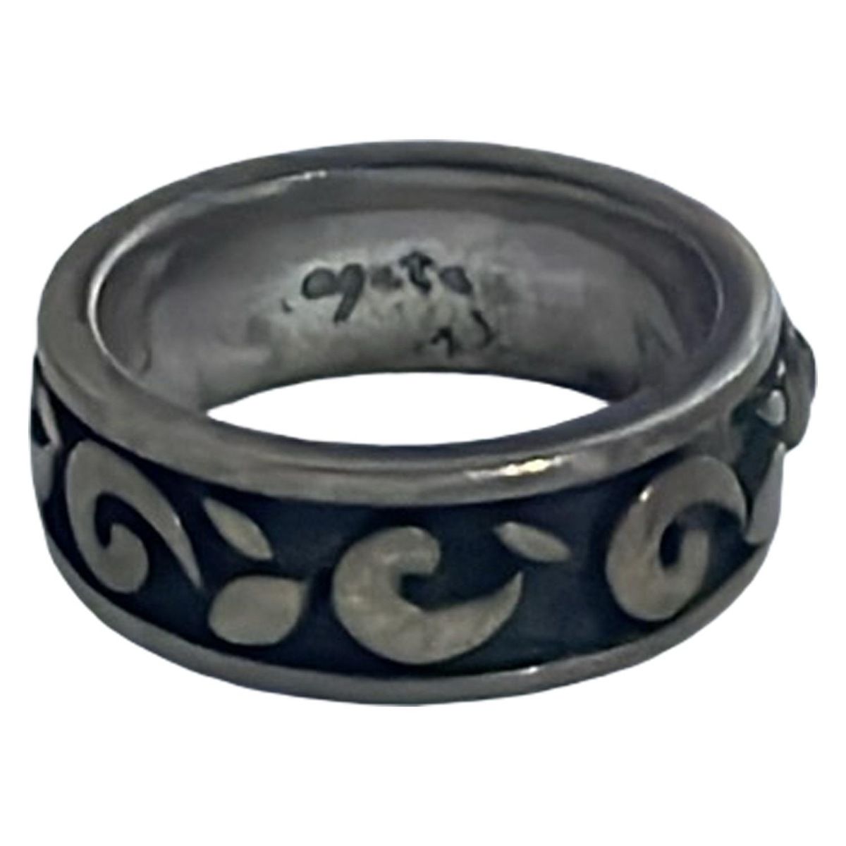 agete(アガット) リング - シルバー×パープル アガット シルバーマーカ