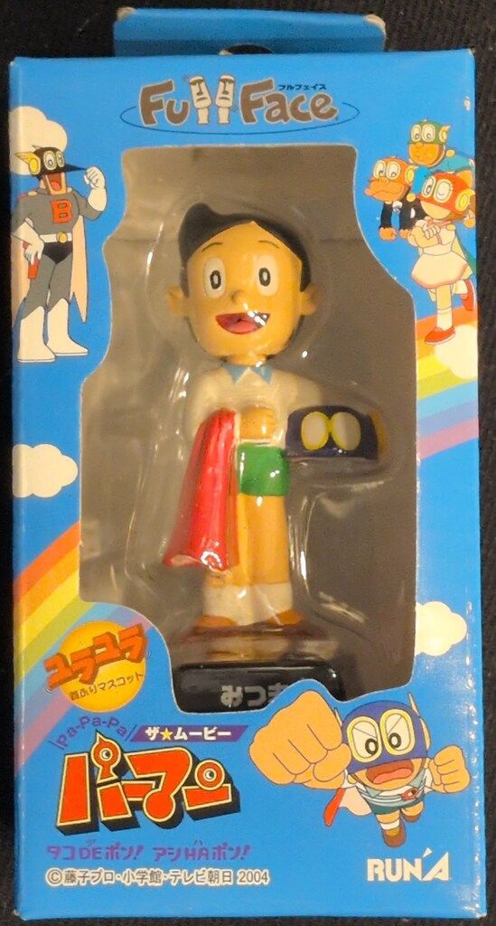 ラナ フルフェイス みつ夫/ユラユラ首ふりマスコット/パーマン - メルカリ