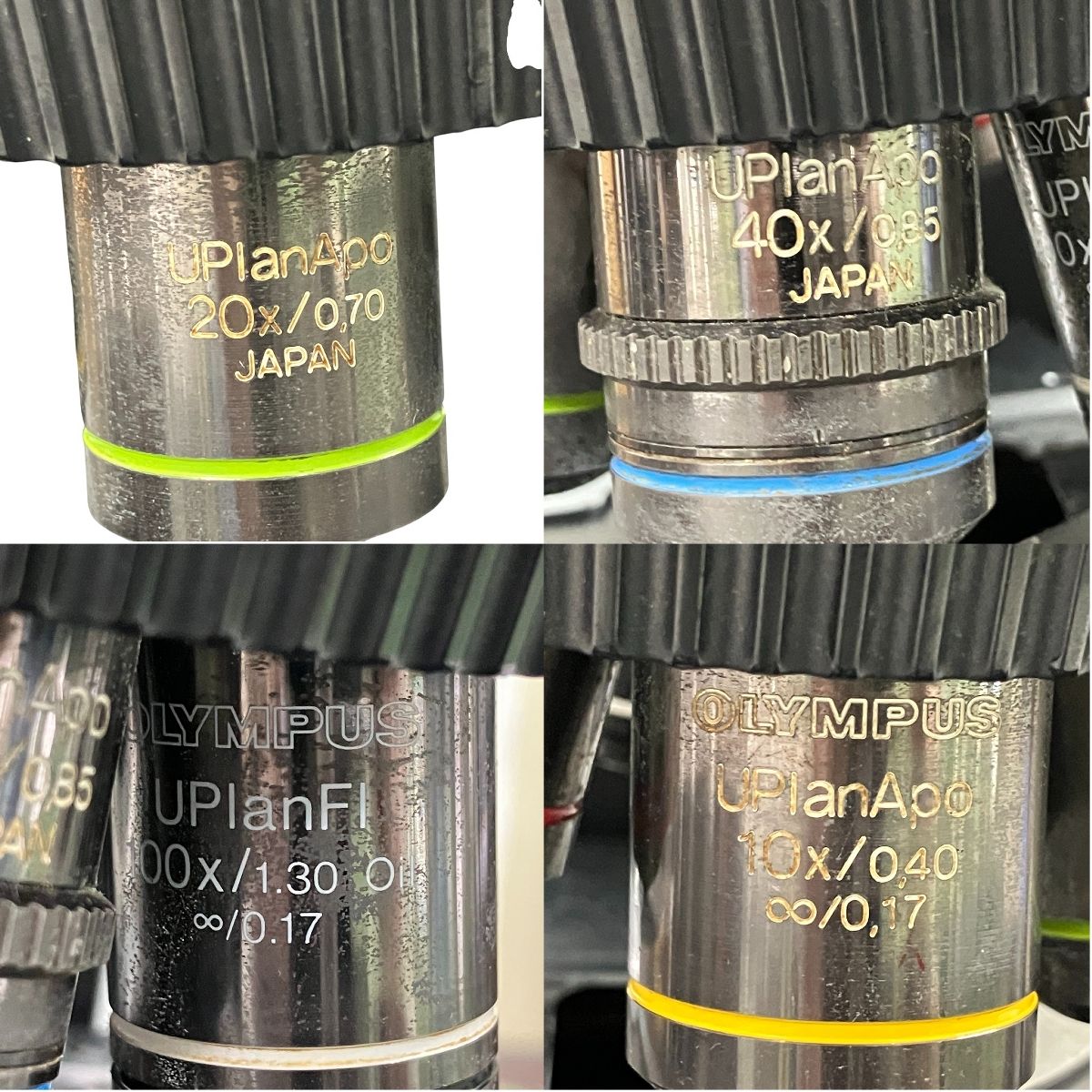 対物レンズ 接眼レンズセット