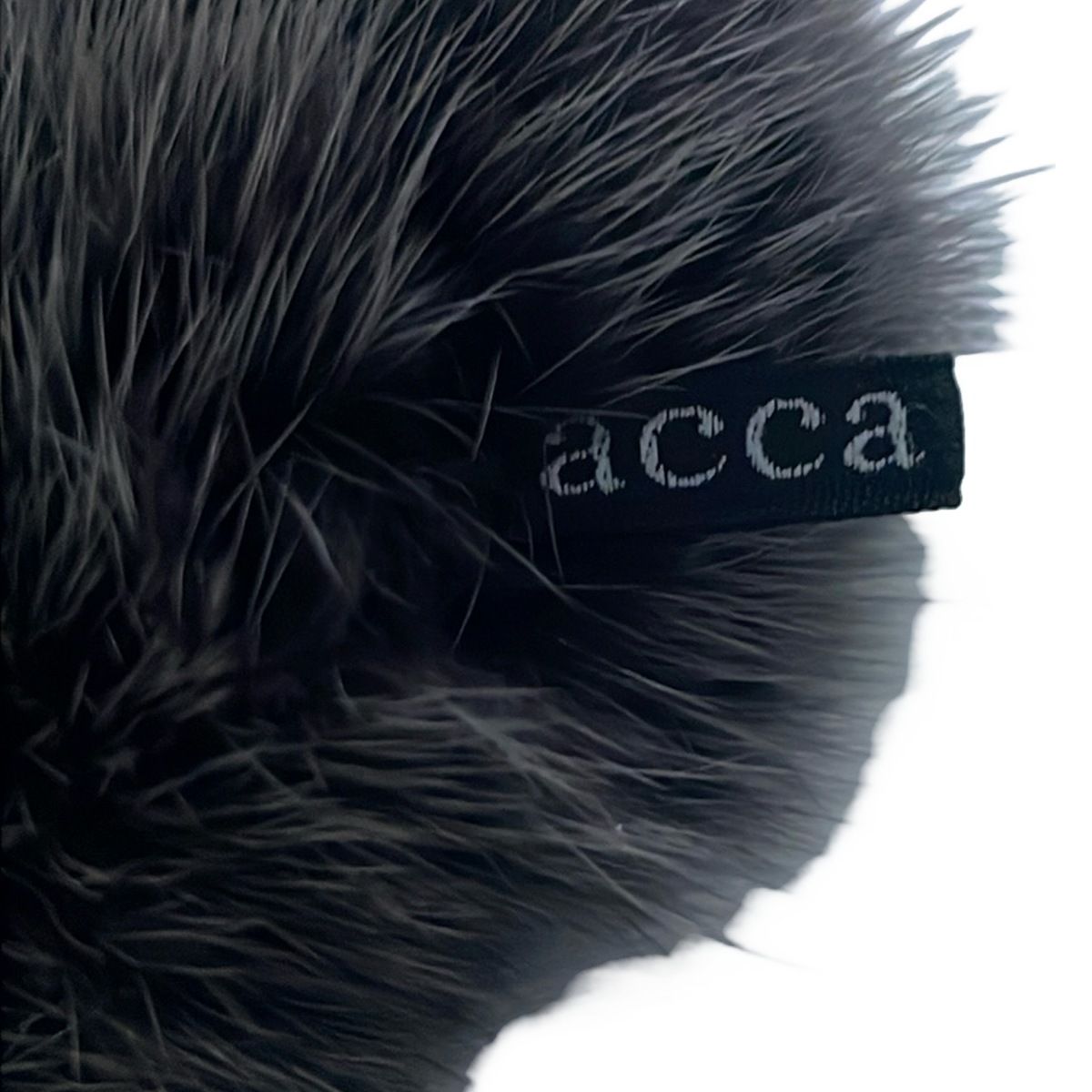 ファー ダークグレー×ライトグレー