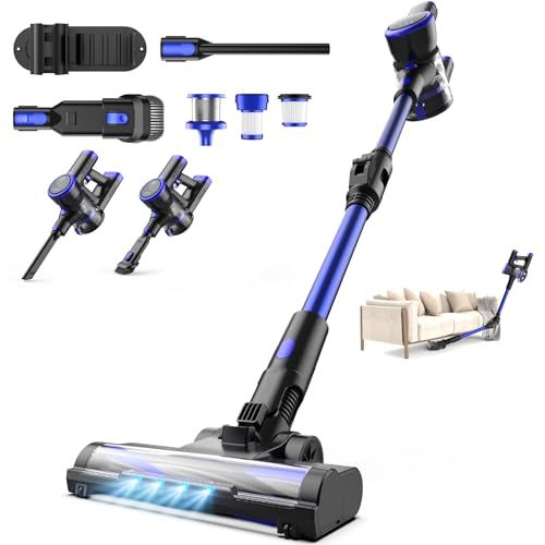 掃除機 コードレス 腰痛ゼロ設計 50000Pa超強力吸引 50分連続稼働 着脱バッテリー 3モード 大容量塵杯1L コードレス掃除機 HEPAフィルター ペット毛 ダニ対策 スティック ハンディ 車用 家庭用 自立式 PSE認証 2e4a4363