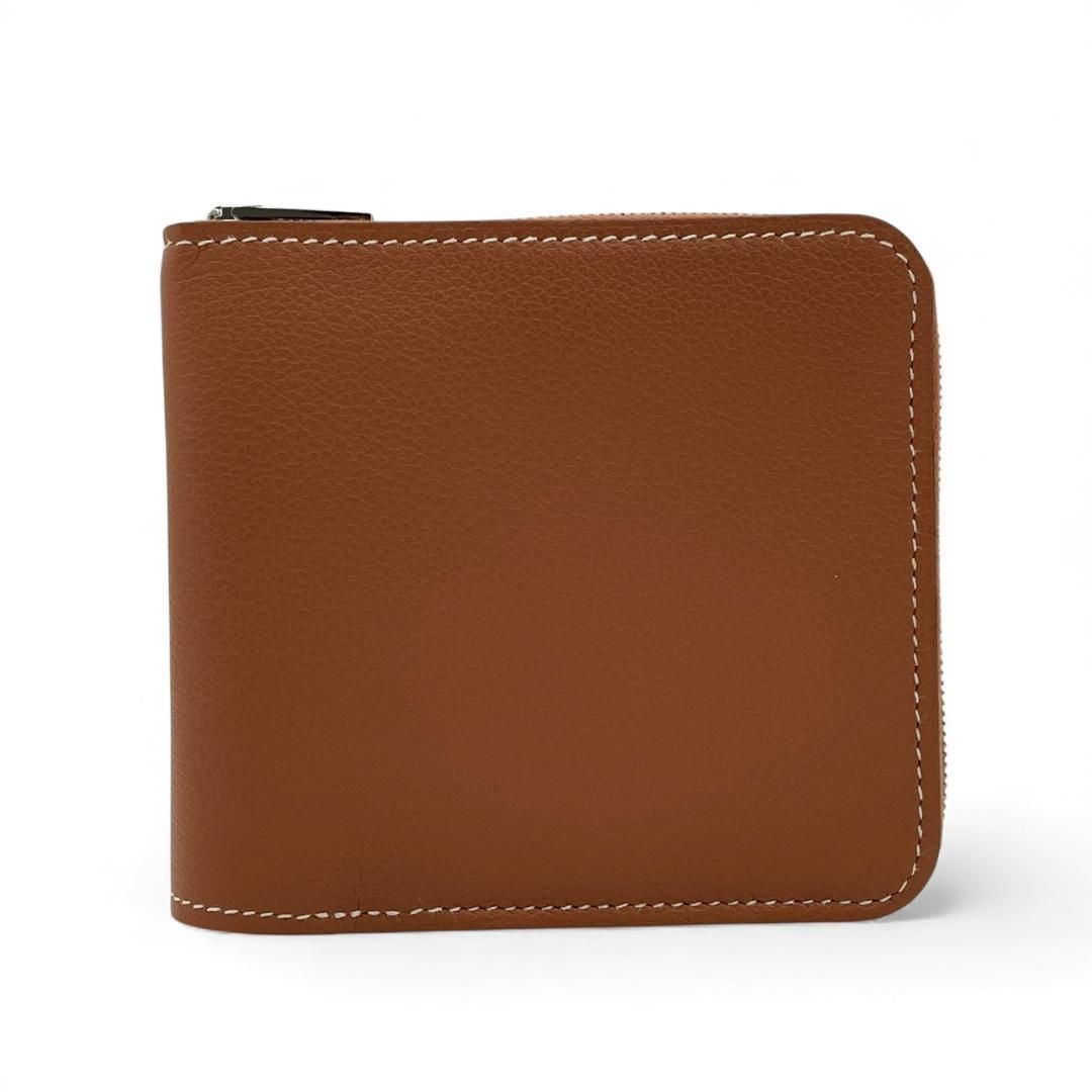 【新品未使用】エルメス コンパクトウォレット ジップアンゴーⅡ 二つ折り財布 新品未使用】エルメス HERMES コンパクトウォレット ジップアンゴーⅡ