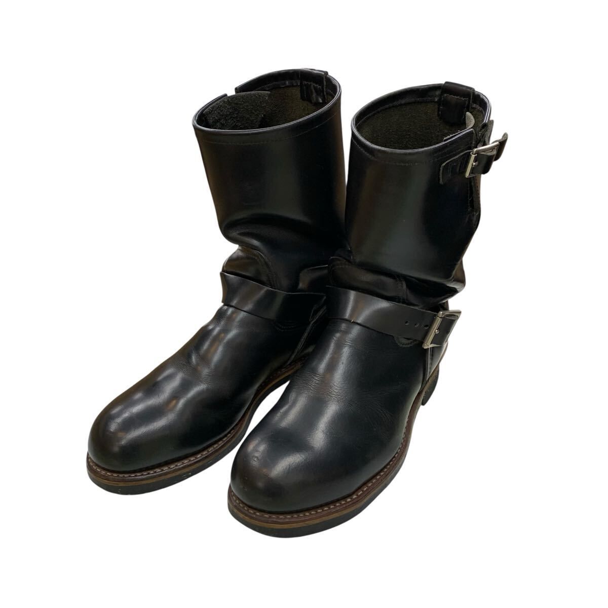 RED WING レッドウィング 2268 エンジニアブーツ BLK ブラック レザー US8.5 D 26.5cm スチールトゥ 06年製