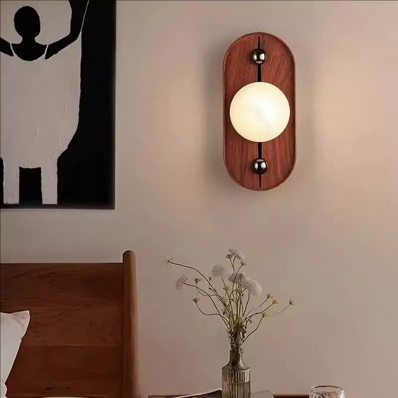 クラウドストーン 壁灯 ビンテージ インテリア ホテル ベッドサイド 廊下 高級感 クラウドストーン 壁灯 ビンテージ デザイナー リビング 寝室