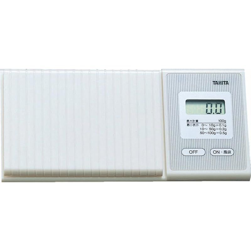 タニタ スケール はかり 携帯 100g 0.1g単位 ポケッタブルスケール 1476 WH