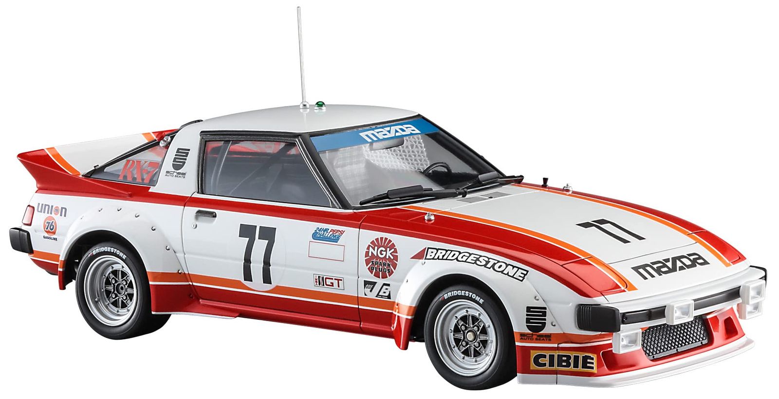 ハセガワ 1 24 マツダ サバンナ RX 7 SA 22 C 1979 デイトナ CAR No 77 プラモデル 20587