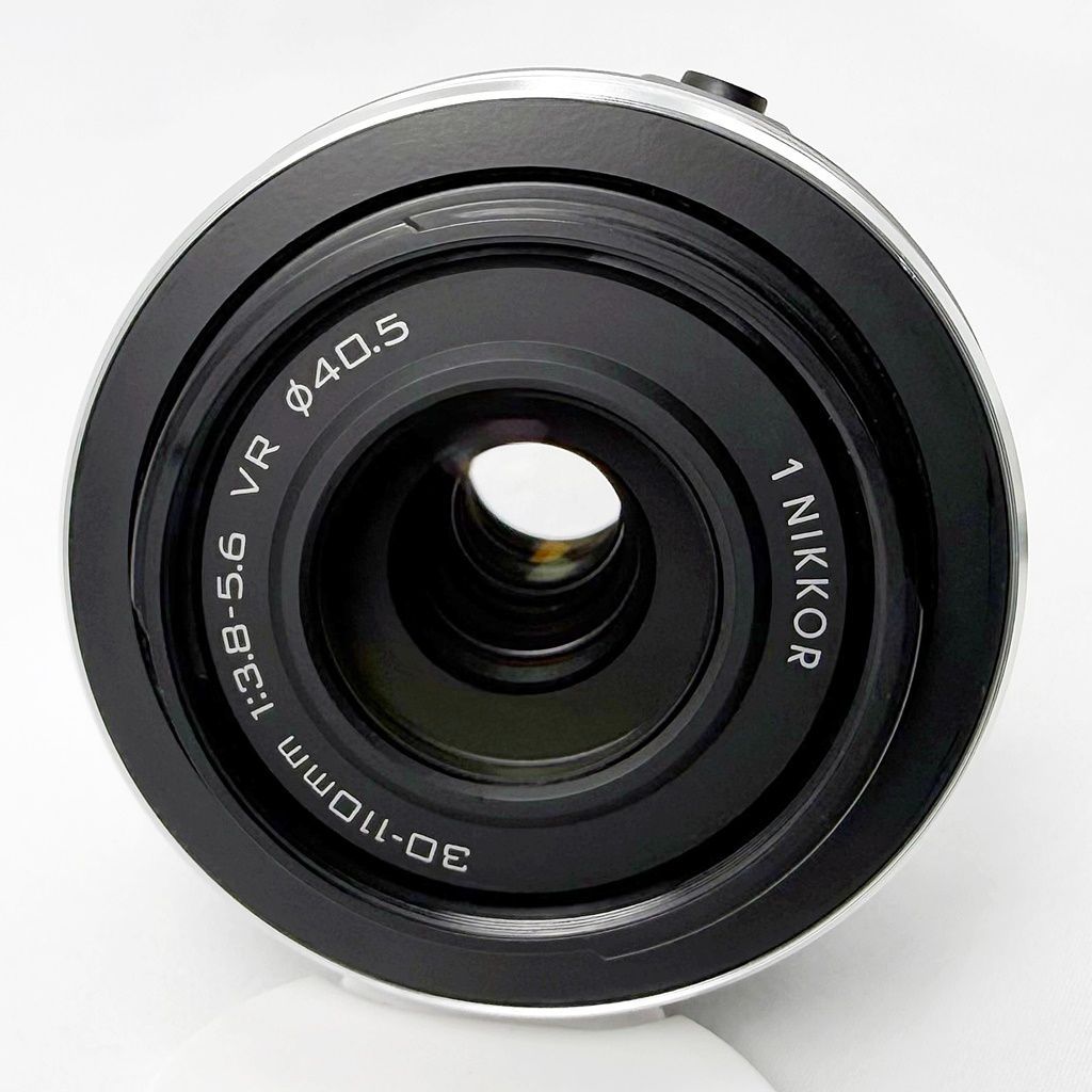 美品】ニコン Nikon 1 NIKKOR VR 30-110 F3.8-5.6 ホワイト 望遠ズーム