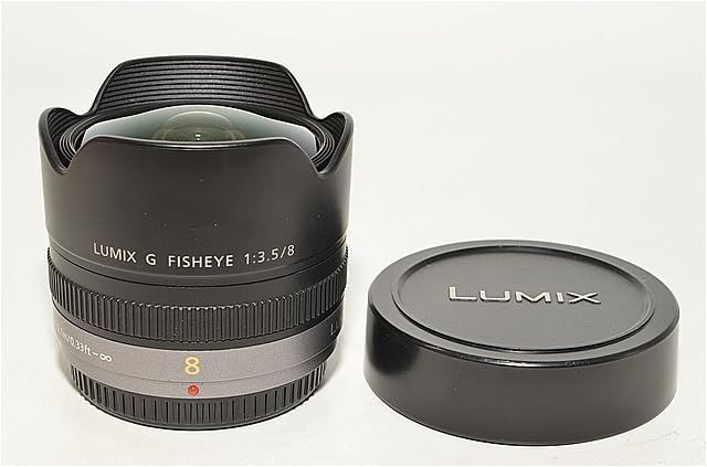 453 パナソニック Panasonic 単焦点 魚眼レンズ マイクロフォーサーズ用 ルミックス G FISHEYE 8mm F3.5 H-F008
